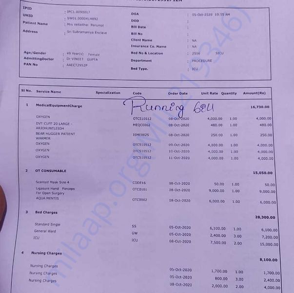 Medical Bill