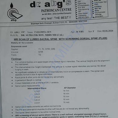 Medical Report