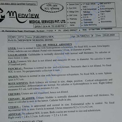 Medical Report