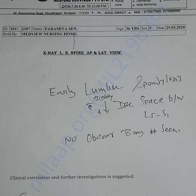 Medical Report