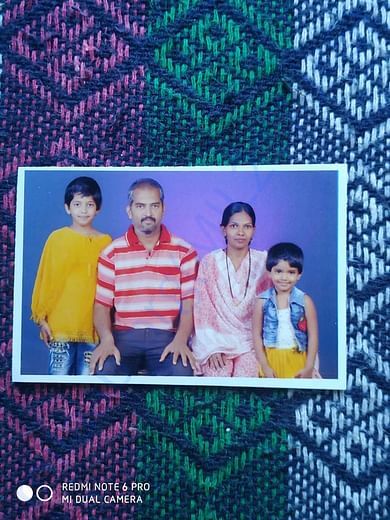Family photo before the disease