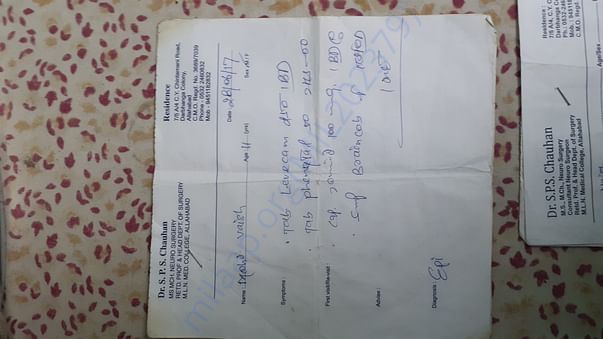 Another doctor prescription