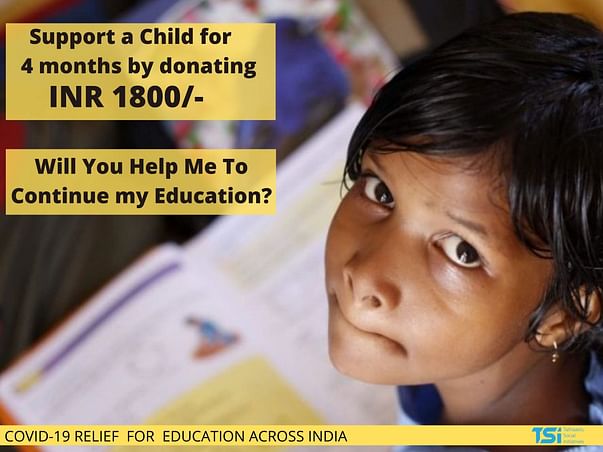 Help 800 Underprivileged Children to Continue their Education in Covid