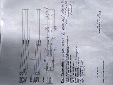 Report of heart dysfunction 2