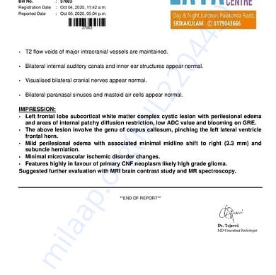 Medical Report