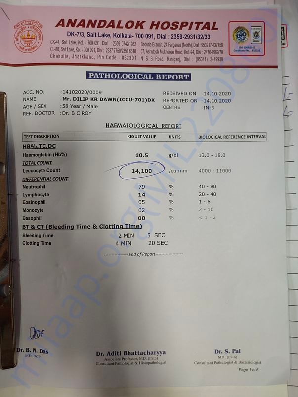 HEMATOLOGICAL REPORT