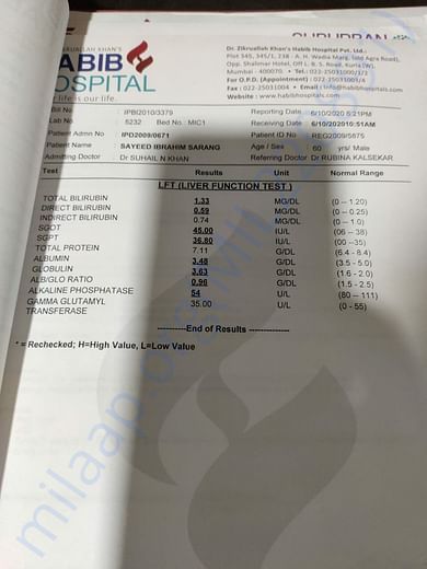 Liver function test