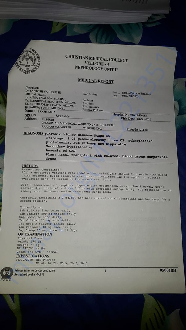 Medical Report