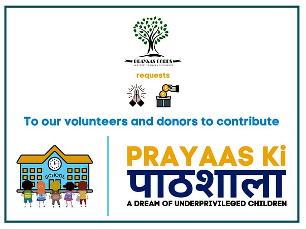 Prayaas Ki Pathshala - Crowdfunding Dreams of Underprivileged children