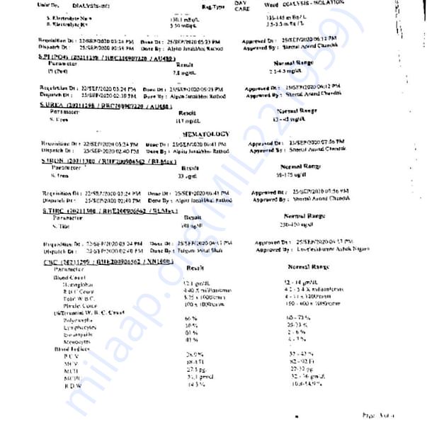 Medical Report