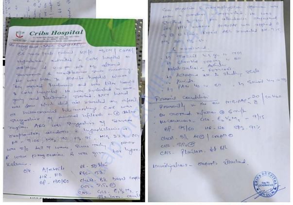 Case/: Medical Summary of Mr.Fayyaz Ahmad By Doctor