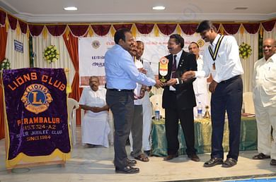 HUT selected as the best social service organisation by Lions Club