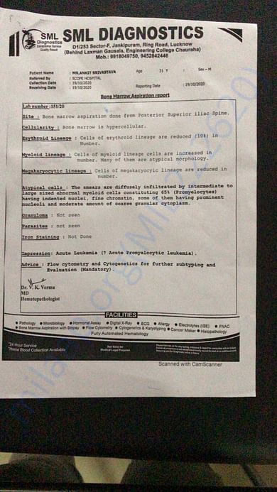 Diagnostic report