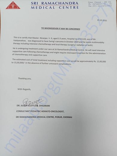 Estimation Letter