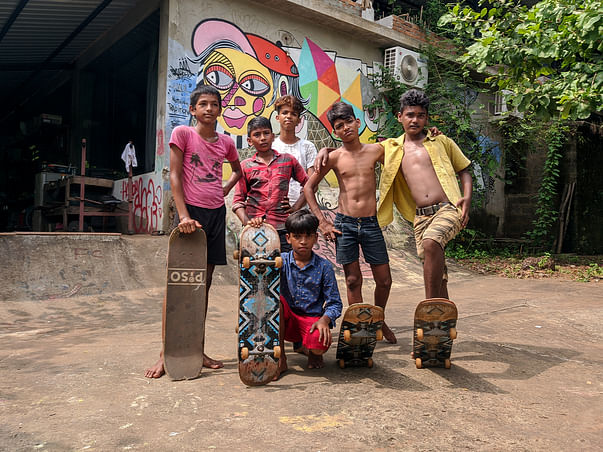 Raising funds to re-build the Village Skatepark at Cirrus, Anjuna, Goa