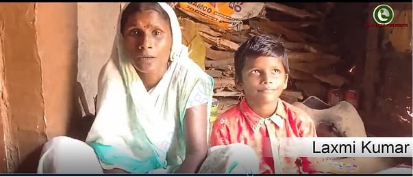 this boy from cuttack, his reading is stopped bad condition of family.