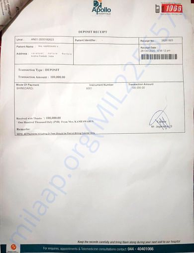Medical Bill