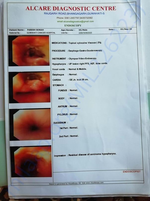 Medical report