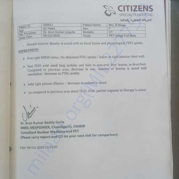 Medical Report