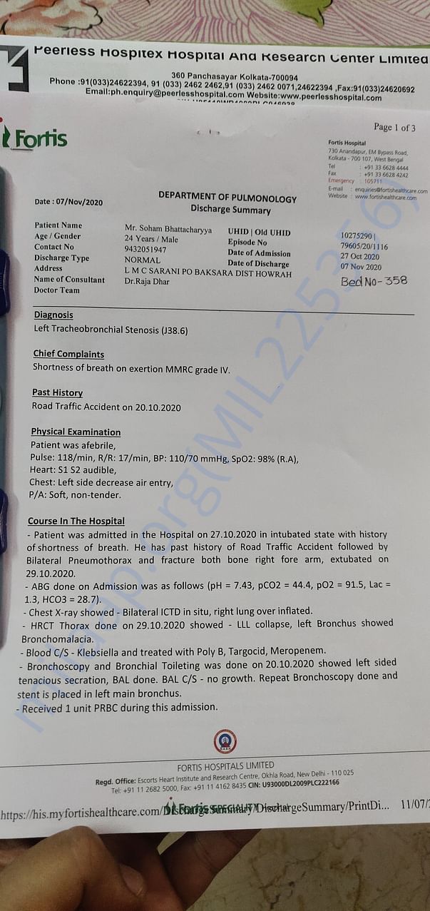 Advice on Discharge on Medical Advice