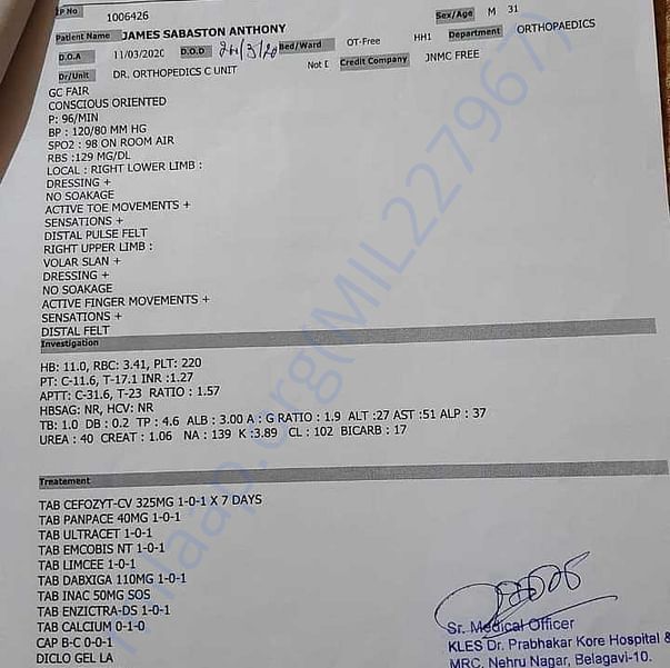 Medical Report