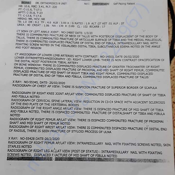 Medical Report