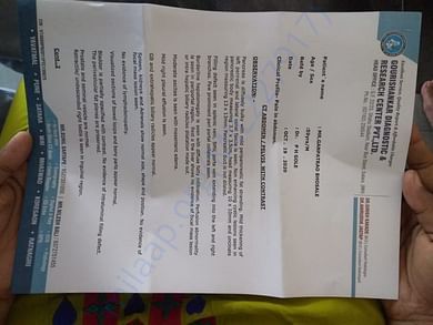 Old CT scan report 1