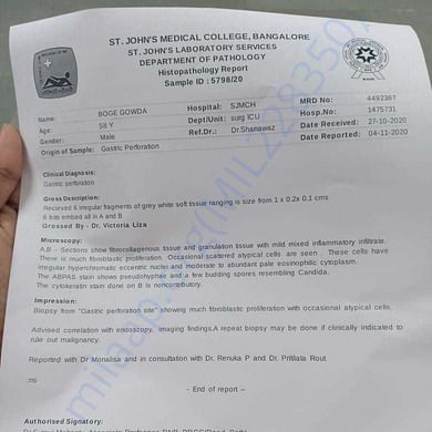 Medical Report