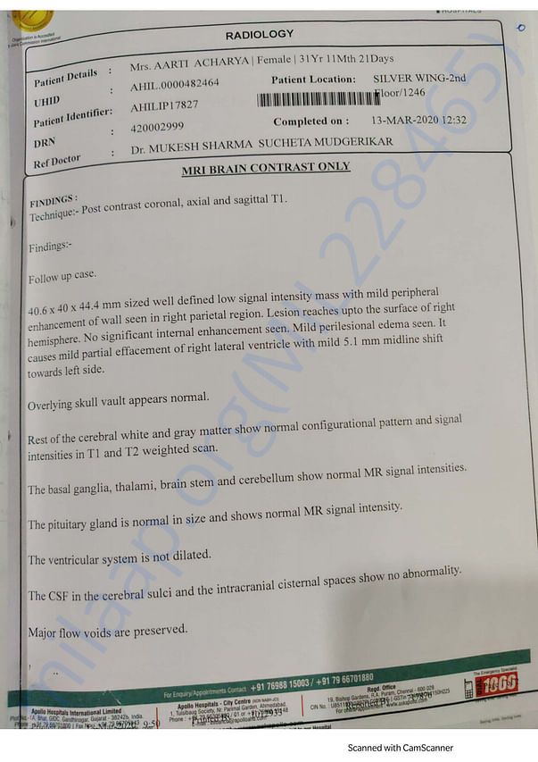 Medical Report