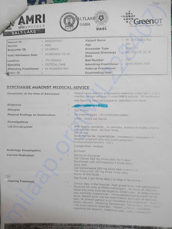 Hospital Report