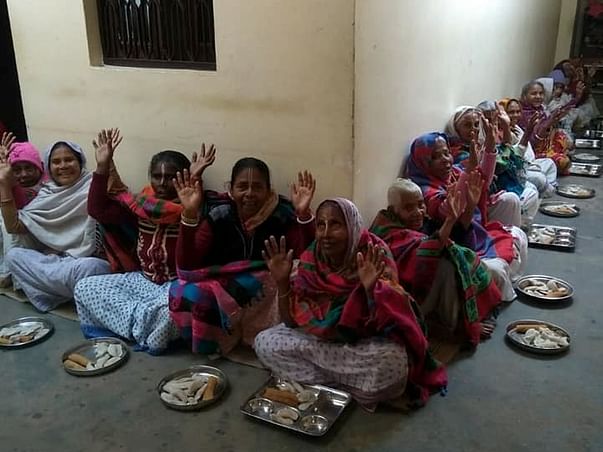 Donate to help elderly women and widows survive