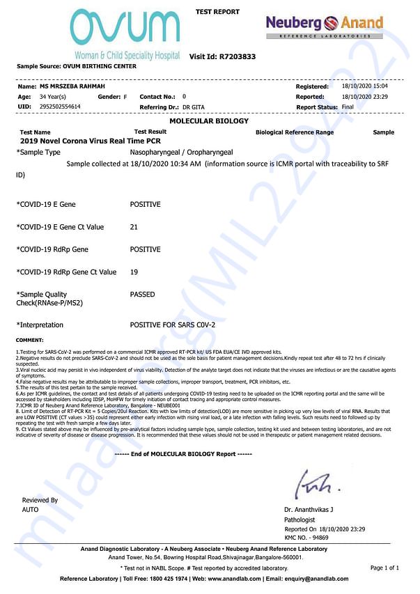 Medical Report