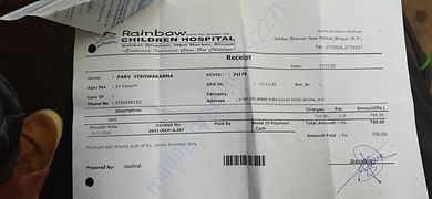Reports receipt
