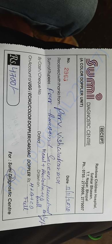 Reports receipt