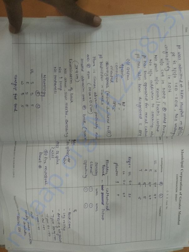 Doctors investigation report