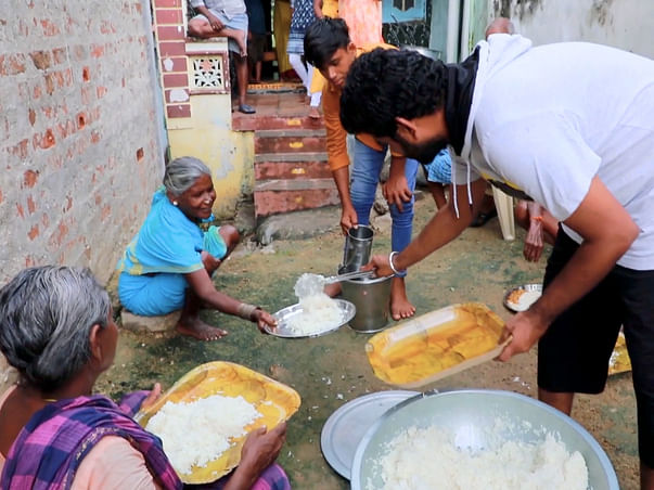 Support A Poor Farmer & His Disabled Wife To Feed 100 People Everyday