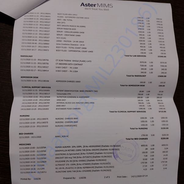 Medical Bill
