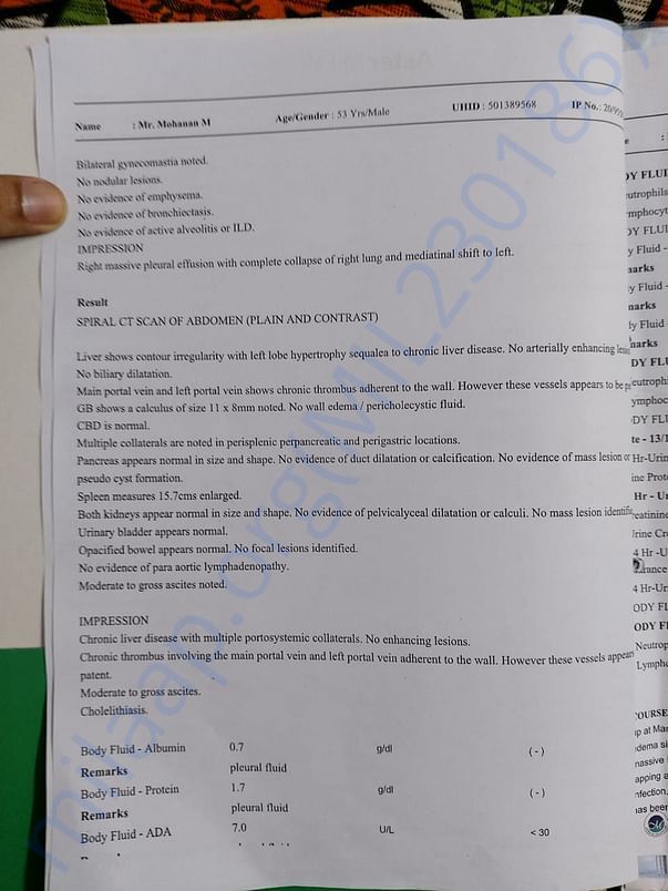 Medical Report