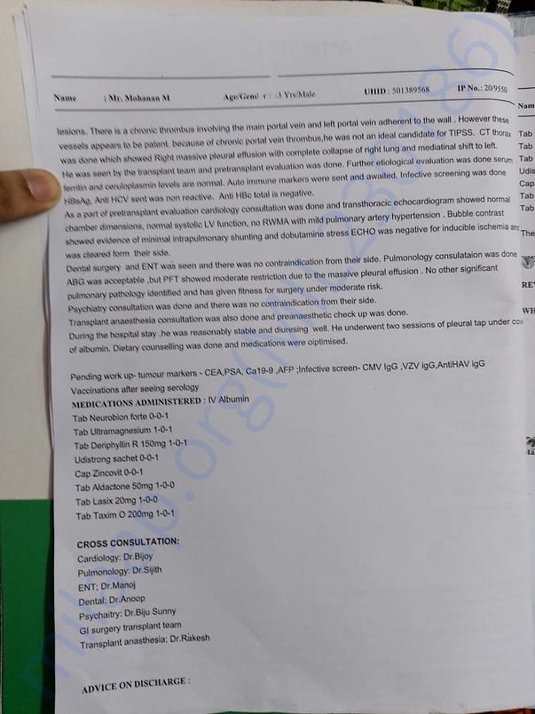 Medical Report