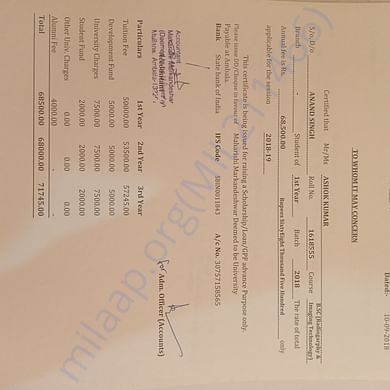 Fee Structure