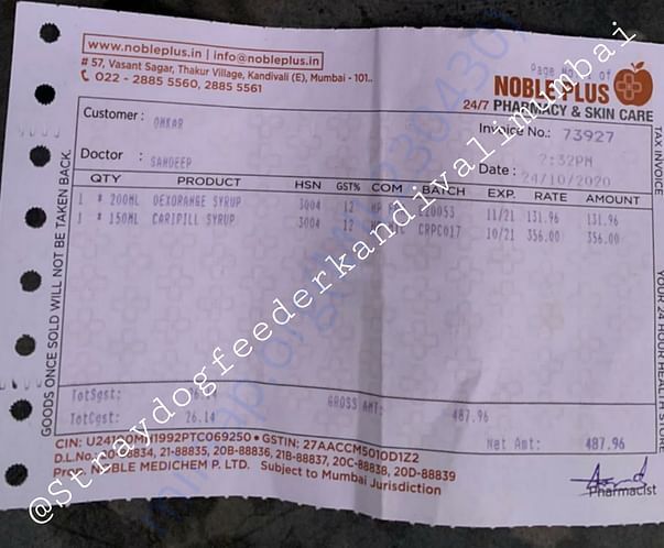 Medicine Bill