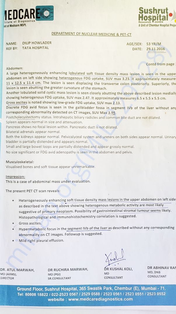 Medical Report