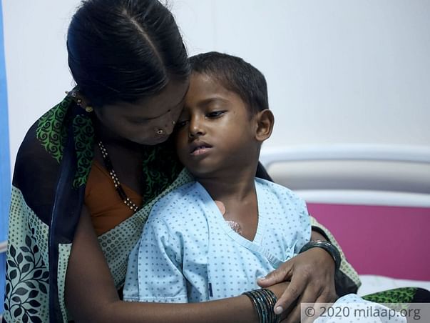 Labourer Father Struggles To Save His Dying Son From Cancer
