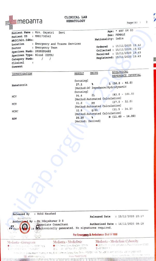 Medical Report2