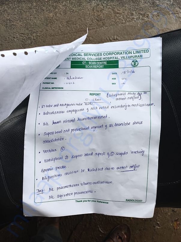 Medical report 2