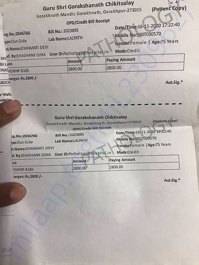 Medical bills