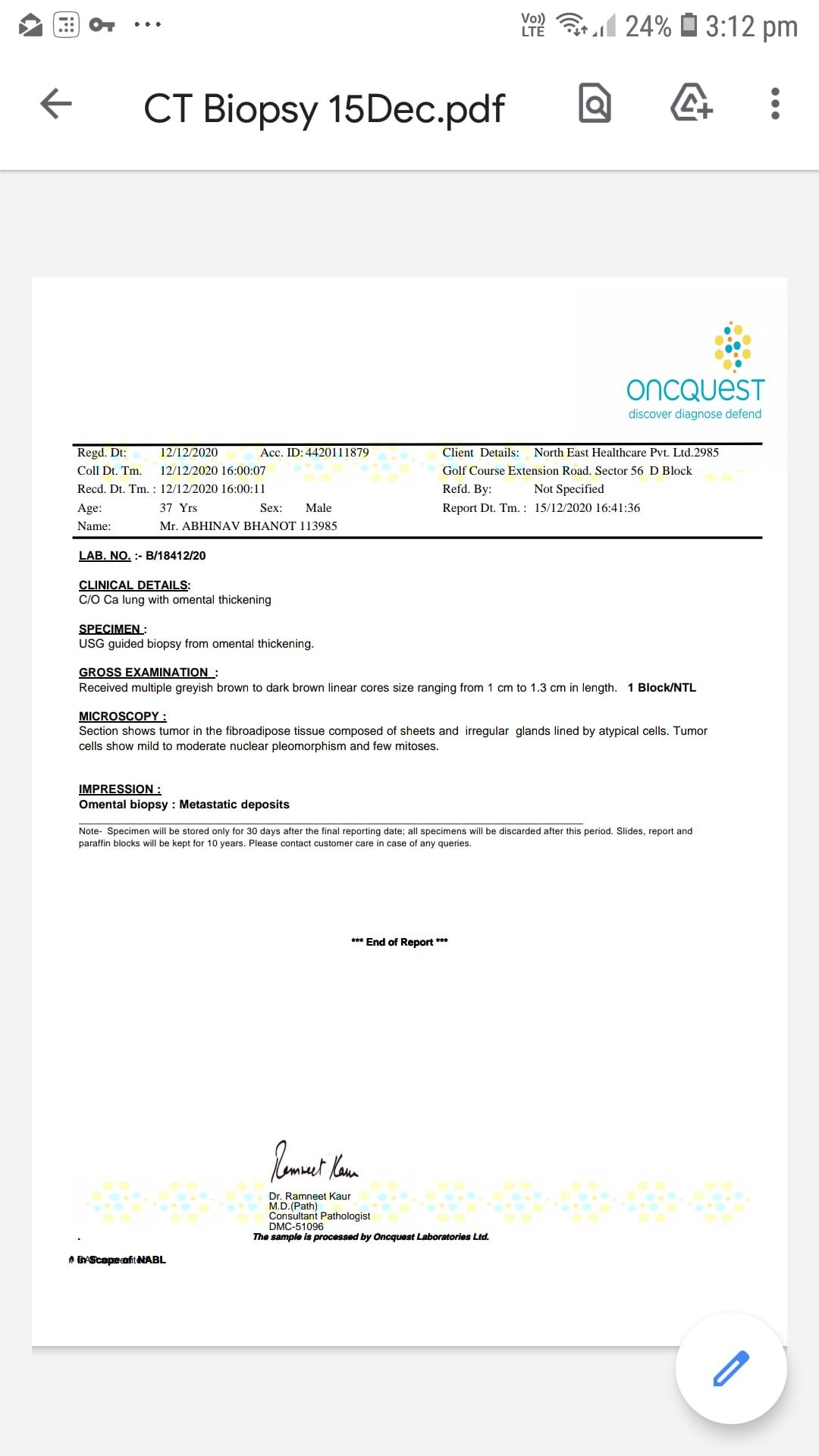 Support Abhinav Recover From Lung Cancer | Milaap