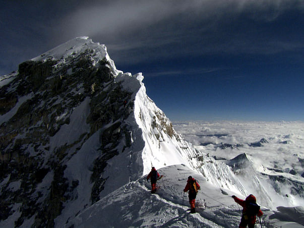 Help Sauraj conquer the world's highest peak
