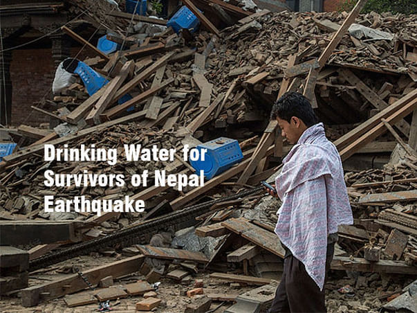 I am fundraising for water filtering devices for Nepal earthquake survivors