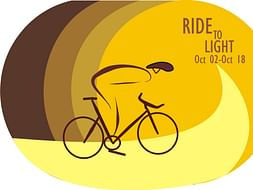 Santosh will "Ride2Light" for education of the children of Mittur village